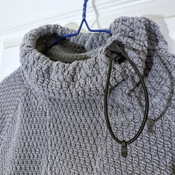 BURTON unisex waffle mock neck sweater, size small - Picture 8 of 9